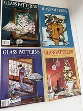 Glass Patterns Quarterly Lot of 4 Lot 1 Preowned. 3 of 4 Have Patterns