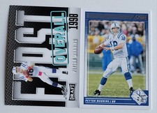 2 Card Lot- Peyton Manning 🏉 Cards (2023 1st Overall Draft Card & 2024 Score)