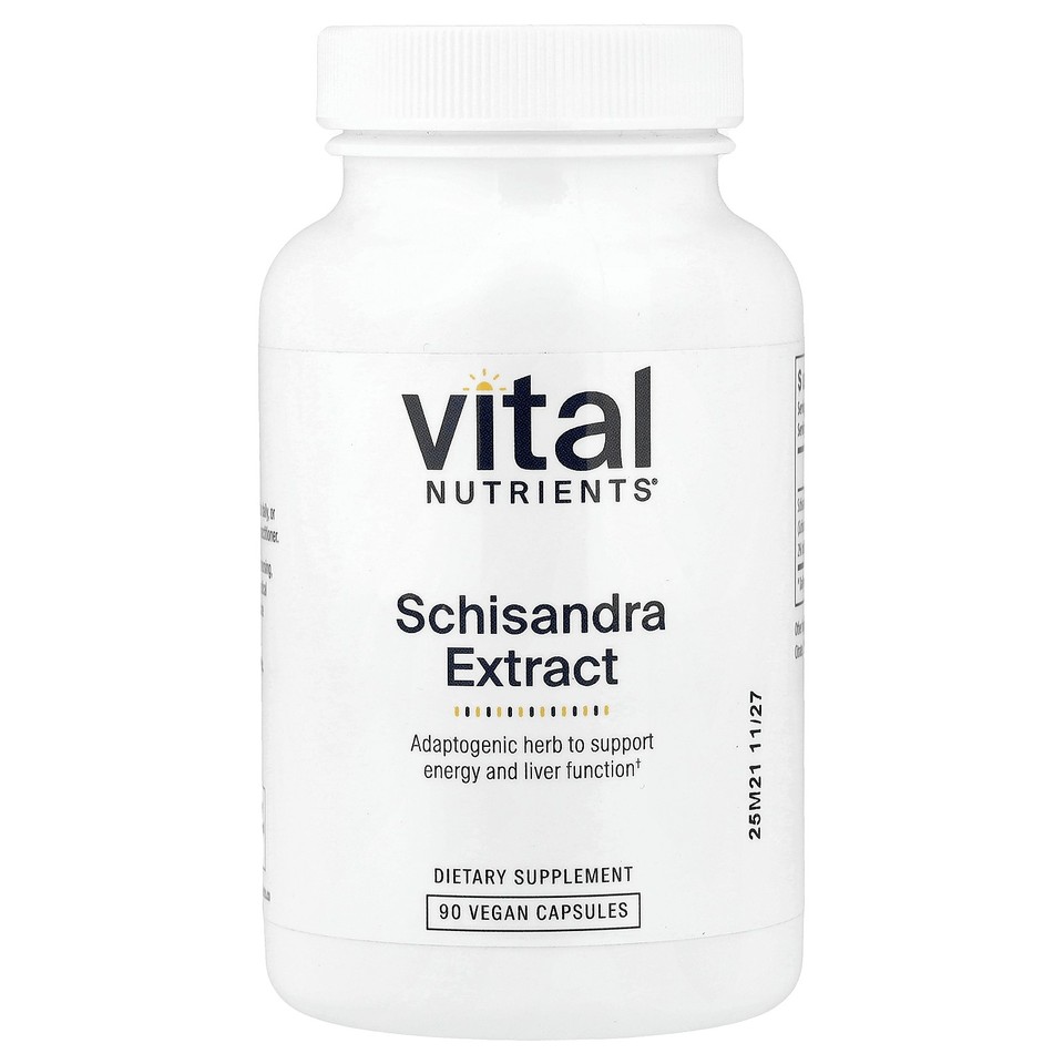 Schisandra Extract, 90 Vegan Capsules (500 mg per Capsule)