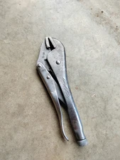 Vng Early Petersen Dewitt Vise Grip No.10 Pre Lever Locking pliers made in USA