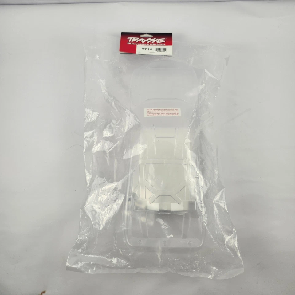 Traxxas Rustler Clear Body 3714 with Decals Brand New Unopened - Image 2 of 4