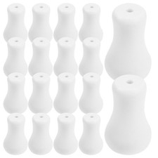 20Pcs Reusable White Plastic Blind Cord Pull Knobs for Home Window Shades