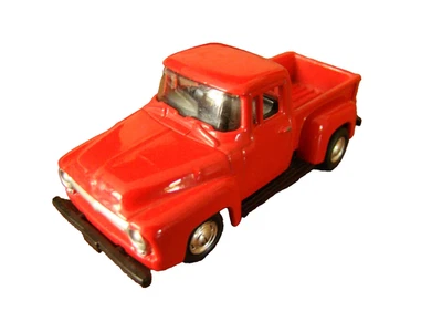 1956 Ford- F-100 TRUCK mit offener Ladefläche, HIGH SPEED, hellrot, gut - Bild 1 von 4