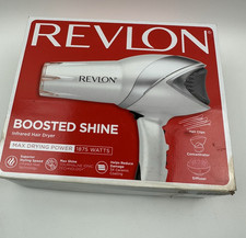 Revlon Boosted Shine Infrared Hair Dryer 1875W NEW with box damage