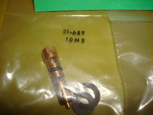 Walker 31-689 .110 NEEDLE AND SEAT 2 PK FITS HOLLEY 4150 CARBURETOR 650 750 850 - Picture 2 of 2