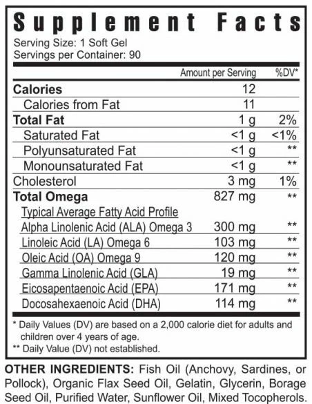 Youngevity Dr. Wallach Ultimate EFA Plus™ (90 geles blandos) Foto 2 de 2