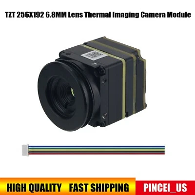 TZT 256X192 6.8MM Lens Thermal Imaging Camera Module for FPV Drones pe66