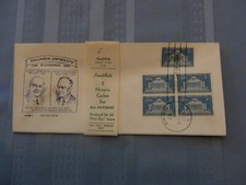US # 1029 Columbia 3C Set Of 5 Pent Arts Cachet Unaddressed FDC W/Label  #10 