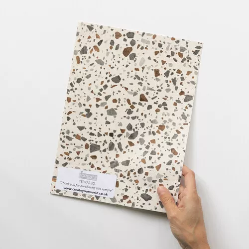 Terrazzo dc fix self-adhesive vinyl kitchen wrap for worktops 67.5cm wide - Picture 6 of 34