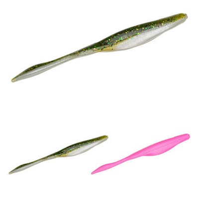 Strike King KVD Caffeine Shad Gummifisch 12,5cm Gummiköder Barsch Schwarzbarsch