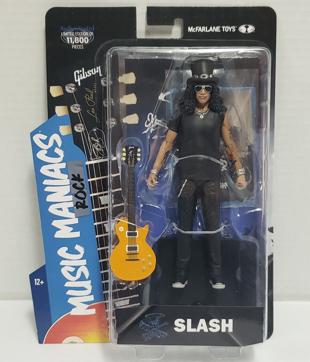 SLASH - Guns N' Roses - McFarlane Toys Music Maniacs Rock 6