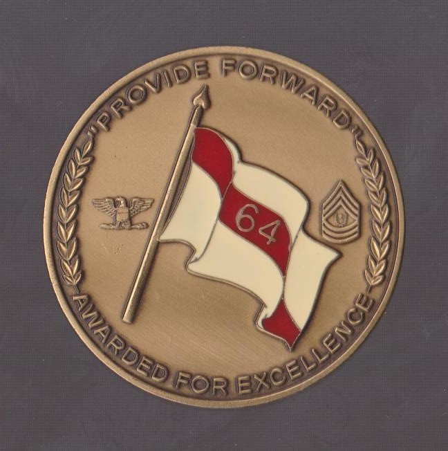 64th Corps Support Group 13th Corps    U.S. Army Challenge Coins 1.75 Inch DIA