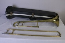 Blessing Scholastic Trombone with Case  Mouthpiece. Made in USA. Good condition