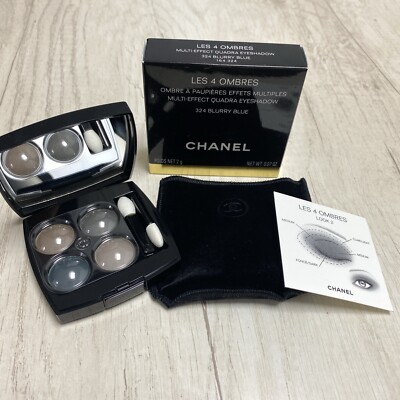 CHANEL LES 4 OMBRES 324 BLURRY BLUE MULTI EFFECT QUADRA EYESHADOW