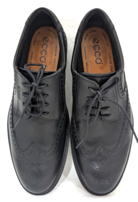 Ecco Metropole London Black Leather Wingtip Brogue Detail Oxfords shoes 45 11.5 ECCO Men main image 3