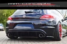 Cup Diffusor Ansatz SET Seite für VW Scirocco 3 III R Bj. 09-14 Heck Ansatz INE