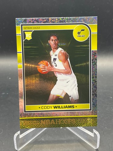 2024-25 Panini NBA Hoops CODY WILLIAMS RC Impulse parallel #240 Utah Jazz