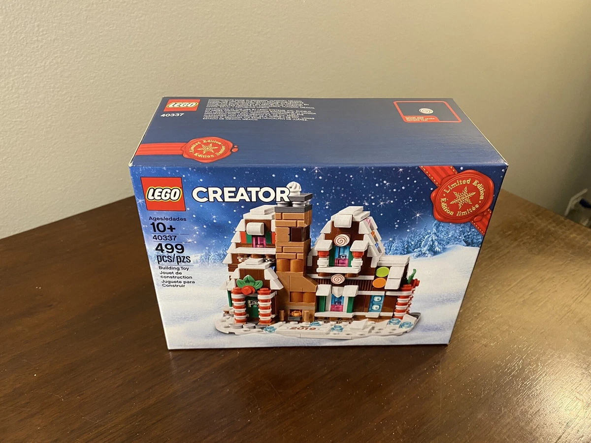 LEGO Creator Expert Microscale Gingerbread House 40337 NEW IN BOX