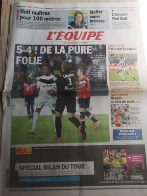 L'Equipe Du 28 Avril 1978 – Finale Coupe UEFA Bastia / PSV Eindhoven