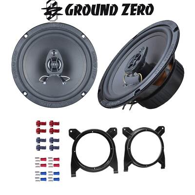 Auto Lautsprecher Ground Zero Boxen 16,5 cm 165mm Koax für Volvo S70 Türen vorne