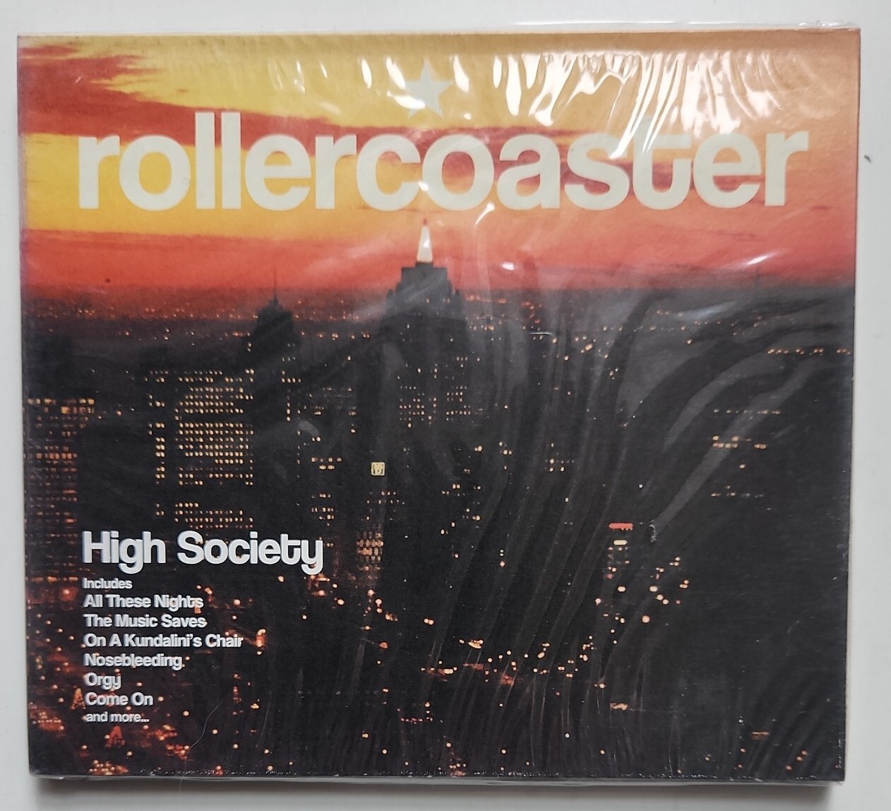 Rollercoaster - High Society - CD 2001 NEW & SEALED