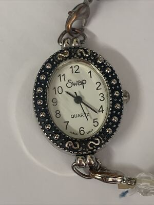 Pre-owned Quartz beaded watch Viva Beads Silver Tone Women main image 3
