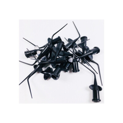 Dental Irrigation Tips Endodontic Root Canal Irrigator Long Thin Black