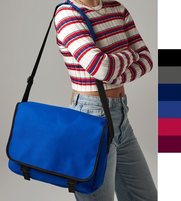 BagBase Messenger Tasche BG21 Laptop- Umhänge- Schulter- Collegetasche NEU