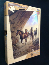 Master Pieces 550 Piece Jigsaw Puzzle "Sacred Passage" Complete 18x24