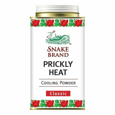 SCHLANGENMARKE PRICKLY HEAT ORIGINAL KÜHLPULVER 140G 