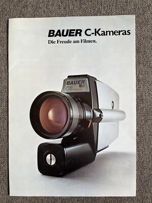 Bauer C-Kameras Super 8 Prospekt