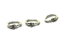 Kaedesigns New Genuine Sterling Silver 925 Link Lock Locks