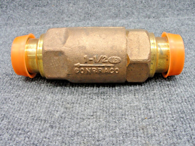 APOLLO / CONBRACO-61LF10701PR   1-1/2'' Press  Bronze Ball Cone Check Valve