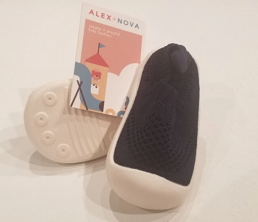 Alex Nova Skipper Mesh First Walker Sneakers Baby Shoes Navy
