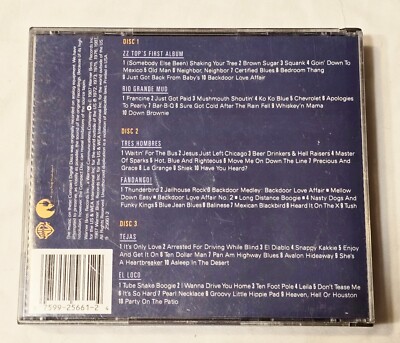 The ZZ Top Six Pack 6 Classic Albums 3 CD Set With Booklet | eBay