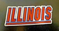 University of Illinois  Iron/Sew On Embroidered Patch  Free Ship