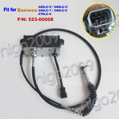 for   Doosan 420LC-V 500LC-V 340LC-7 340LC-V 470LC-V Throttle Motor #D7