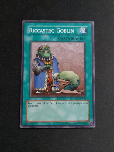 Riccastro Goblin RP01-IT056 • Comune • YuGiOh! (Retro Pack - Upstart Goblin) - Foto 1 di 10