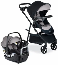 Britax Willow Brook S+ Travel System - Graphite Onyx New, Creased Box