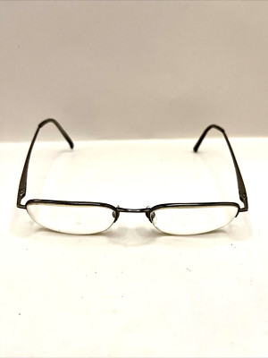 Board Room Classics Eyeglasses BC519 GM Half Rim Frames Only Silver 53-19-140