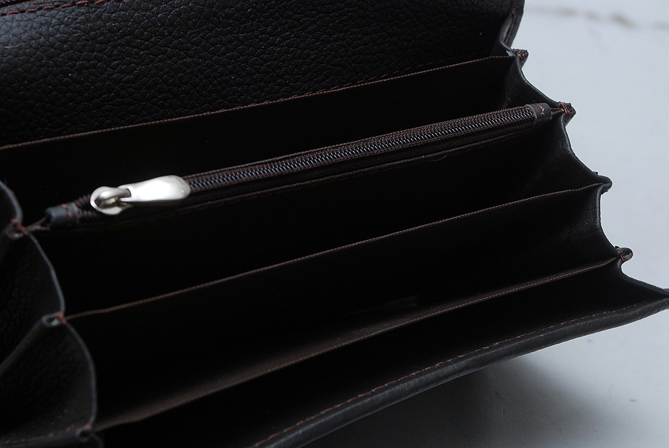 100 Real Cowhide Wallet Real Leather Hair ON Western Ladies Clutch