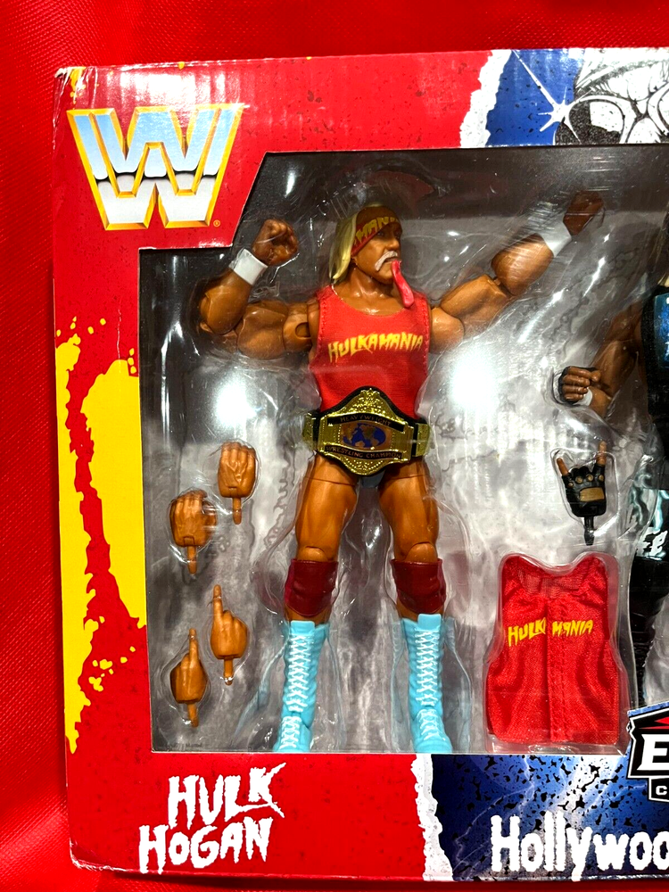 WWE Elite Hulk Hogan 40th Anniversary Hulkamania Exclusive Loose Figure Mattel