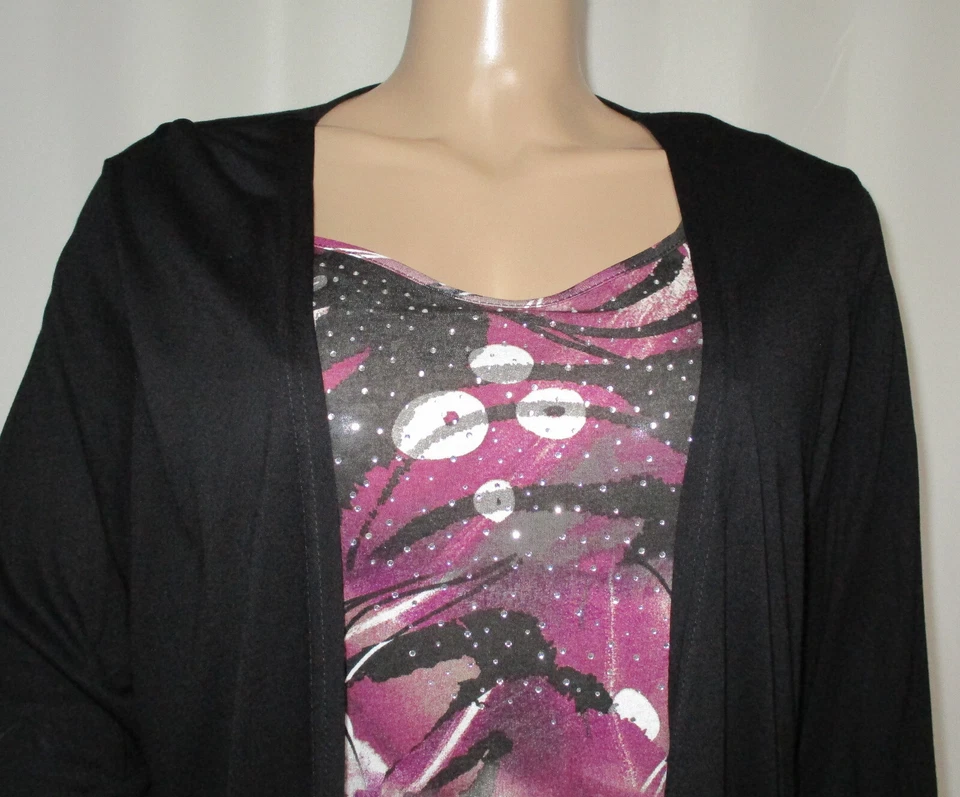 blue seven - attraktives 2in1 - Shirt  Gr . 46 ##  540 - Bild 2 von 2