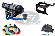 2000 LB KFI Cable Winch & Mount Kit Honda TRX520 Foreman 520 2022 2023 2024