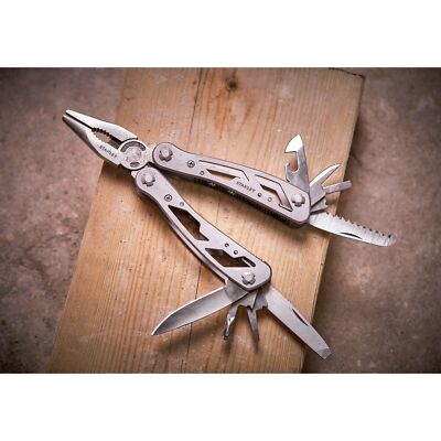 Stanley Multifunktionswerkzeug 12 in1 + Tasche Multitool Taschenmesser