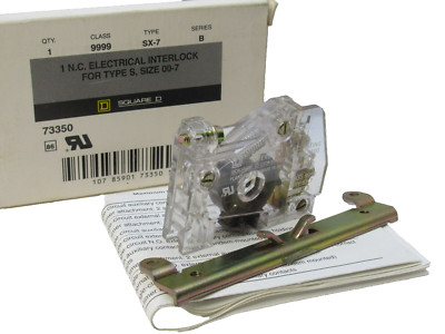 (NEW) SQUARE D SX-7 , Class 9999 , 9999SX-7 Series B Electrical Interlock