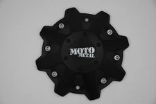Moto Metal MO970 Satin Black Center Cap Hub Cap MO970(SB)-5 8.5" MO970