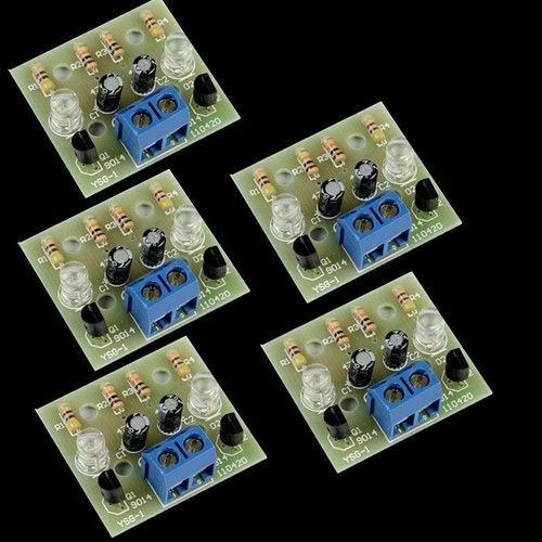 New 20pcs Simple LED Flash DIY Kit Circuit Electronic Production DIY Suite 1.2mm - Picture 2 of 7