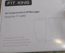 FIT KING FT-008A Air Compression therapy device Calf Massager 