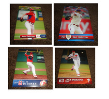 PHILLIES 2014-2015 Jake Diekman PHOTO CARD 4